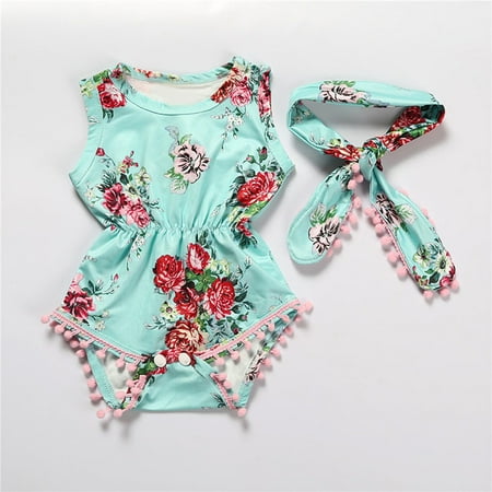 Bescita Newborn Infant Toddler Baby Girls Floral Romper Jumpsuit Sunsuit Clothes Set
Bescita Newborn Infant Toddler Baby Girls Floral Romper Jumpsuit Sunsuit Clothes Set