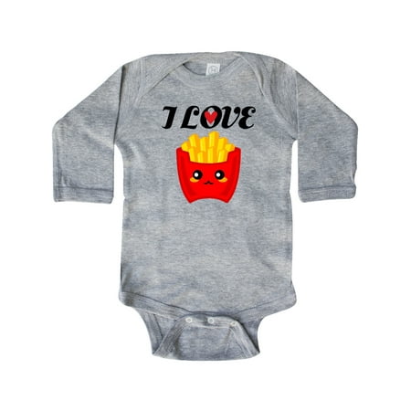 Inktastic Fry Lover I Love French Fries Gift Baby Boy or Baby Girl Long Sleeve Bodysuit
Inktastic Fry Lover I Love French Fries Gift Baby Boy or Baby Girl Long Sleeve Bodysuit