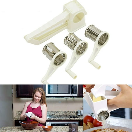 Pgeraug Vegetable chopper 3 Shredder with Cheese Grinder Grater Stainless Drum Steel Kitchen,Dining & Bar Vegetable Cutter White
Pgeraug Vegetable chopper 3 Shredder with Cheese Grinder Grater Stainless Drum Steel Kitchen,Dining & Bar Vegetable Cutter White