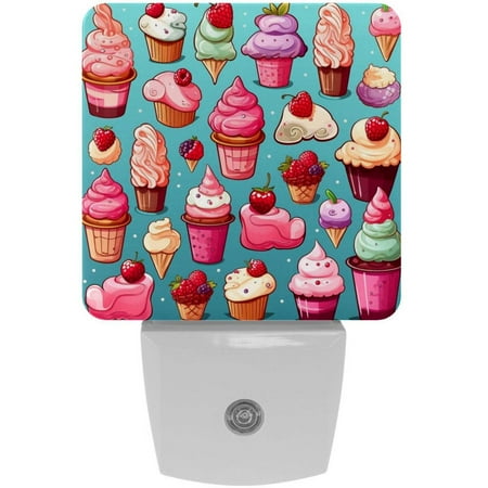 Ice Cream LED Square Night Light - Modern and Stylish Plug-in Lamp for Bedside or Hallway - Energy Efficient and Soft Glow Indoor Lighting
Ice Cream LED Square Night Light - Modern and Stylish Plug-in Lamp for Bedside or Hallway - Energy Efficient and Soft Glow Indoor Lighting
