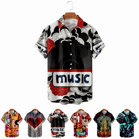LANLIN Music Festival Youth Adult Casual Button Down Short Sleeve Polo Shirts Regular Cheap Bowling Shirts for Boys 5-14 Years
LANLIN Music Festival Youth Adult Casual Button Down Short Sleeve Polo Shirts Regular Cheap Bowling Shirts for Boys 5-14 Years
