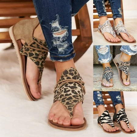 Yfmall 1 Pair Back Zipper Flats Heel Open Toe Beach Sandals Leopard Patchwork Clip-Toe Women Shoes Walking Shoes
Yfmall 1 Pair Back Zipper Flats Heel Open Toe Beach Sandals Leopard Patchwork Clip-Toe Women Shoes Walking Shoes