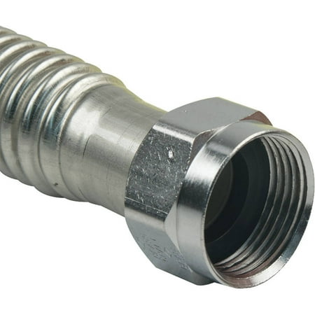 BrassCraft SWB00-18N ProCoat Stainless Steel Wate Heate Connecto, 18"