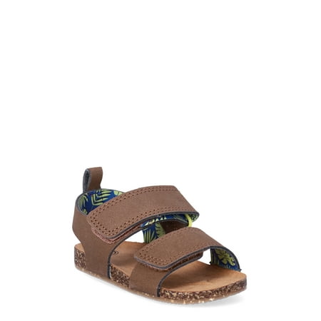 Wonder Nation Baby Boys Footbed Sandals Sizes 2-6