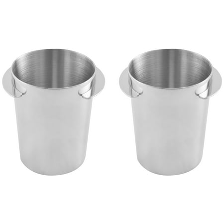 Stainless Steel Dosing Cup Coffee Sniffing Mug Powder Feeder for 51mm Espresso Machine Portafilter Coffee Tamper Silver
Stainless Steel Dosing Cup Coffee Sniffing Mug Powder Feeder for 51mm Espresso Machine Portafilter Coffee Tamper Silver