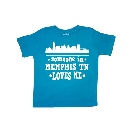 Inktastic Memphis Tennessee Someone Loves Me Skyline Gift Toddler Boy or Toddler Girl T-Shirt
Inktastic Memphis Tennessee Someone Loves Me Skyline Gift Toddler Boy or Toddler Girl T-Shirt