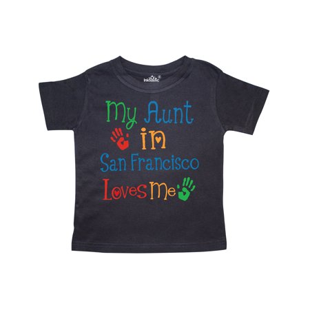 Inktastic My Aunt in San Francisco Loves Me Gift Toddler Boy or Toddler Girl T-Shirt
Inktastic My Aunt in San Francisco Loves Me Gift Toddler Boy or Toddler Girl T-Shirt