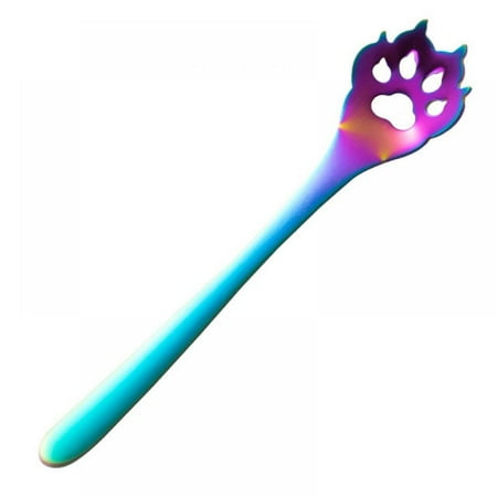 Clearance Sale!!! Dog Claw Stainless Steel Teaspoon Dog Claw Spoon Hollow Out Coffee Spoons Ice Spoons for Stirring Coffee Sugar Cake Dessert 5.9 Inches
Clearance Sale!!! Dog Claw Stainless Steel Teaspoon Dog Claw Spoon Hollow Out Coffee Spoons Ice Spoons for Stirring Coffee Sugar Cake Dessert 5.9 Inches