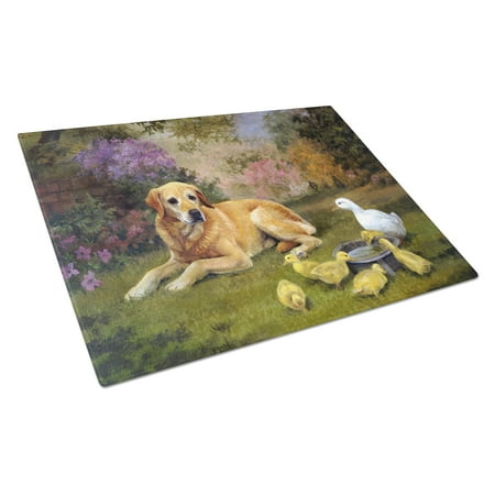 Carolines Treasures HEH0096LCB Yellow Labrador and Chicks Glass Cutting Board Large 12H x 16W multicolor
Carolines Treasures HEH0096LCB Yellow Labrador and Chicks Glass Cutting Board Large 12H x 16W multicolor