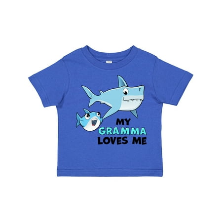 Inktastic My Gramma Loves Me with Cute Sharks Gift Toddler Boy or Toddler Girl T-Shirt
Inktastic My Gramma Loves Me with Cute Sharks Gift Toddler Boy or Toddler Girl T-Shirt