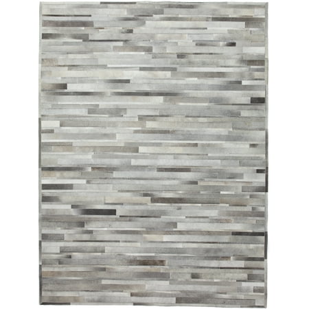 Solo Rugs One-of-a-kind Cowhide Hand-woven Area Rug 9' x 12'