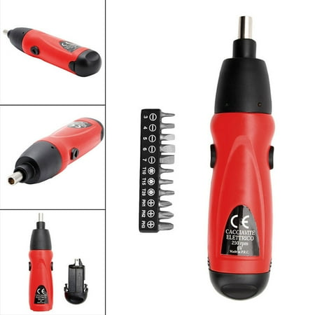Stamens Screw Electric Screwdriver Battery Operated Cordless Screw Driver Drill Tool Set(Red)
Stamens Screw Electric Screwdriver Battery Operated Cordless Screw Driver Drill Tool Set(Red)