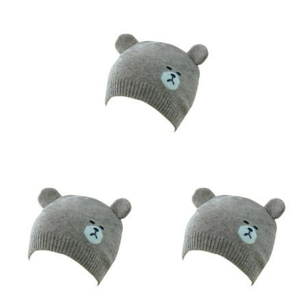 3pcs Kids Baby Little Bear Hat Soft Cute Knit Cap Toddler Infant Autumn Winter Warm Beanie Bonnet
3pcs Kids Baby Little Bear Hat Soft Cute Knit Cap Toddler Infant Autumn Winter Warm Beanie Bonnet
