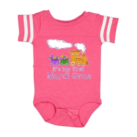 Inktastic It s My 1st Mardi Gras Train with Jester Hats Gift Baby Boy or Baby Girl Bodysuit
Inktastic It s My 1st Mardi Gras Train with Jester Hats Gift Baby Boy or Baby Girl Bodysuit