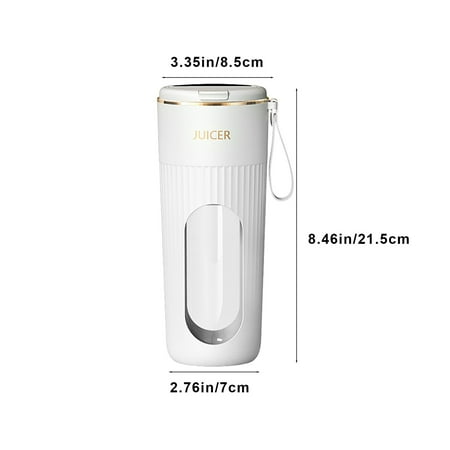 Kezqiaxn Home and Kitchen Gadgets Clearance Portable Blenders Juicer Machines for Shakes and Fruit Juicer USB Rechargeable with 4 Blades Handheld Blenders for Sports Travel and Outdoors White
Kezqiaxn Home and Kitchen Gadgets Clearance Portable Blenders Juicer Machines for Shakes and Fruit Juicer USB Rechargeable with 4 Blades Handheld Blenders for Sports Travel and Outdoors White