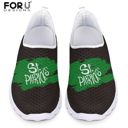 FORUDESIGNS Loafers for Ladies Shoes Air Mesh Sneakers Shoe St. Patrick s Day Pattern Slip-on Flats Women Summer Beach Footwear
FORUDESIGNS Loafers for Ladies Shoes Air Mesh Sneakers Shoe St. Patrick s Day Pattern Slip-on Flats Women Summer Beach Footwear