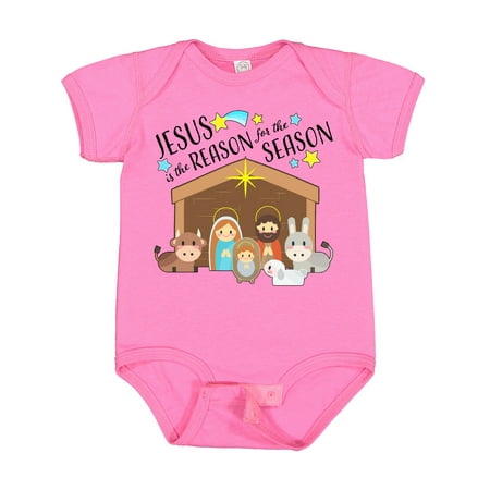 Inktastic Jesus is the Reason for the Season Christmas Nativity Gift Baby Boy or Baby Girl Bodysuit
Inktastic Jesus is the Reason for the Season Christmas Nativity Gift Baby Boy or Baby Girl Bodysuit