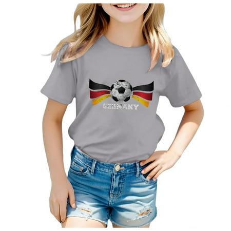 Little Girls Shirts Grey-1 Unisex Kids Print Tee Boy Girl Funny T Shirts Short Sleeve Round Neck Top For 3 13Y 100
Little Girls Shirts Grey-1 Unisex Kids Print Tee Boy Girl Funny T Shirts Short Sleeve Round Neck Top For 3 13Y 100