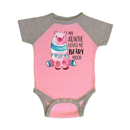 Inktastic My Auntie Loves Me Beary Much with Cute Bear Gift Baby Boy or Baby Girl Bodysuit
Inktastic My Auntie Loves Me Beary Much with Cute Bear Gift Baby Boy or Baby Girl Bodysuit