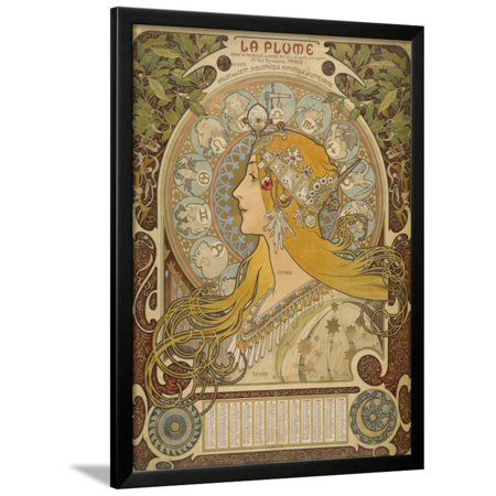 Alphonse Mucha, 1860-1939 Framed Print Wall Art By Alphonse Mucha