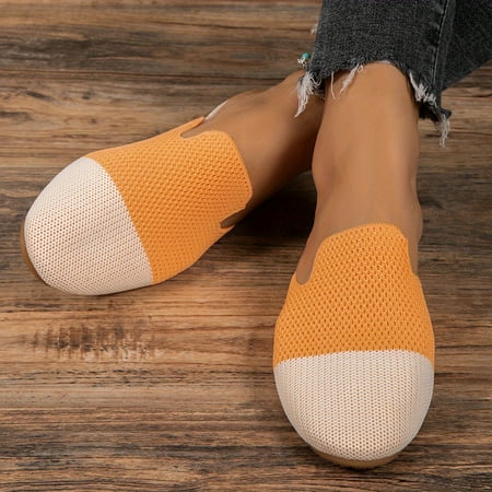 Women s Knitted Flat Mules Comfy Closed Toe Slip On Shoes Casual Outdoor Slide Shoes
Women s Knitted Flat Mules Comfy Closed Toe Slip On Shoes Casual Outdoor Slide Shoes