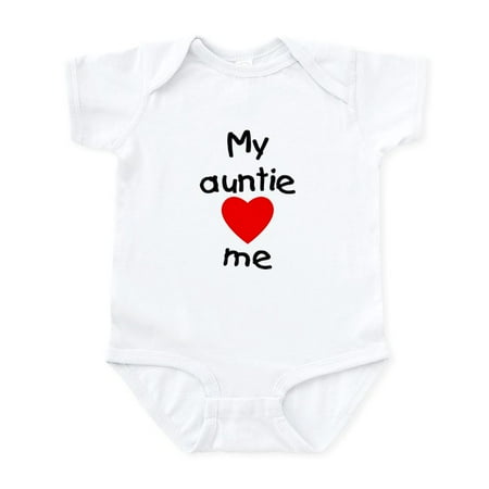 CafePress - My Auntie Loves Me Infant Bodysuit - Baby Light Bodysuit Size Newborn - 24 Months
CafePress - My Auntie Loves Me Infant Bodysuit - Baby Light Bodysuit Size Newborn - 24 Months