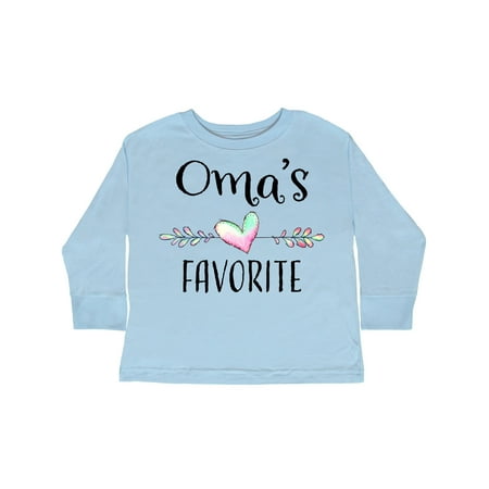 Inktastic Oma s Favorite- Heart Grandchild Gift Toddler Boy or Toddler Girl Long Sleeve T-Shirt
Inktastic Oma s Favorite- Heart Grandchild Gift Toddler Boy or Toddler Girl Long Sleeve T-Shirt