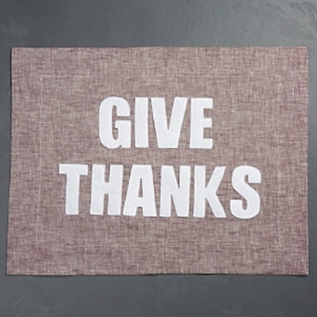 Alexandra Ferguson Give Thanks Placemat – Red