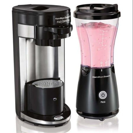 Hamilton Beach K-Cup FlexBrew Single Serve Coffeemaker & Personal Blender Combo