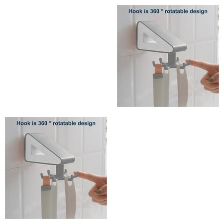 2pcs 360°Degree Kitchen Nail-free Rotating Shelf Kitchen Rack Storage Hanger Holder
2pcs 360°Degree Kitchen Nail-free Rotating Shelf Kitchen Rack Storage Hanger Holder