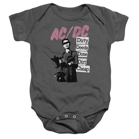 Acdc - Dirty Deeds - Infant Snapsuit - 18 Month