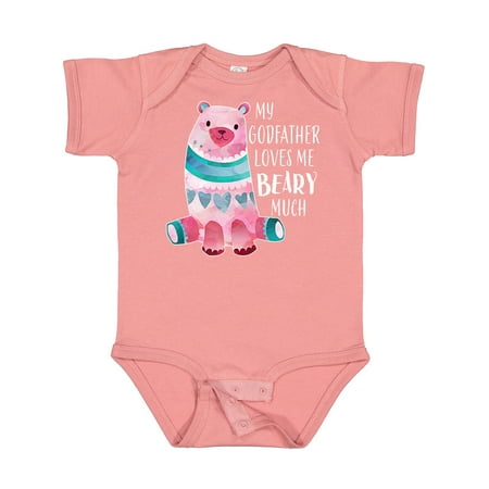 Inktastic My Godfather Loves Me Beary Much with Cute Bear Gift Baby Boy or Baby Girl Bodysuit
Inktastic My Godfather Loves Me Beary Much with Cute Bear Gift Baby Boy or Baby Girl Bodysuit