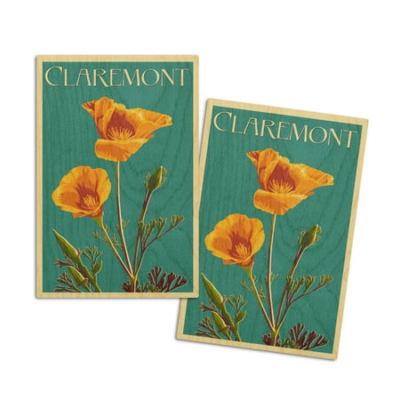 Claremont California Poppy Letterpress (4x6 Birch Wood Postcards 2-Pack Stationary Rustic Home Wall Decor)
Claremont California Poppy Letterpress (4x6 Birch Wood Postcards 2-Pack Stationary Rustic Home Wall Decor)
