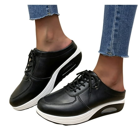 Cathalem Womens Air 1 Low Casual Shoes Wedges Shoes Breathable Fashion Outdoor Casual Women s Slipon Leisure Women s casual shoes Shoes Black 8
Cathalem Womens Air 1 Low Casual Shoes Wedges Shoes Breathable Fashion Outdoor Casual Women s Slipon Leisure Women s casual shoes Shoes Black 8