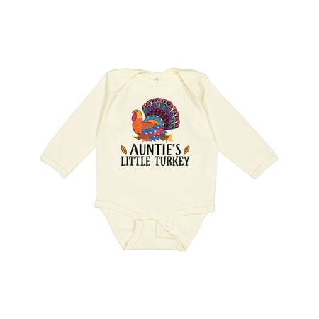Inktastic Auntie Little Turkey Thanksgiving Gift Baby Boy or Baby Girl Long Sleeve Bodysuit
Inktastic Auntie Little Turkey Thanksgiving Gift Baby Boy or Baby Girl Long Sleeve Bodysuit
