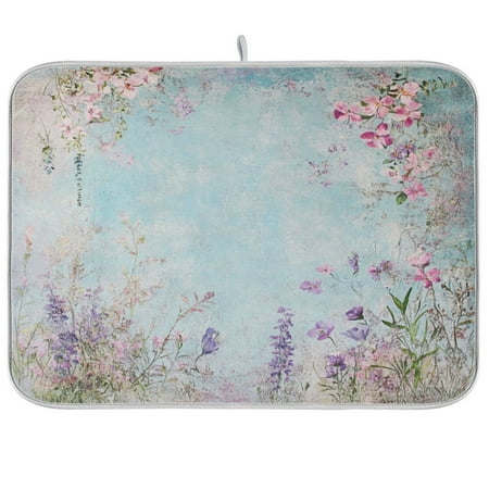 Kitchen Drying Mat 16x18In Drying Dish Mat Dish Drying Mats Kitchen Countertop Multi-Function Drain Drying Mat Kitchen Table Cool Cartoon Colorful Flowers
Kitchen Drying Mat 16x18In Drying Dish Mat Dish Drying Mats Kitchen Countertop Multi-Function Drain Drying Mat Kitchen Table Cool Cartoon Colorful Flowers