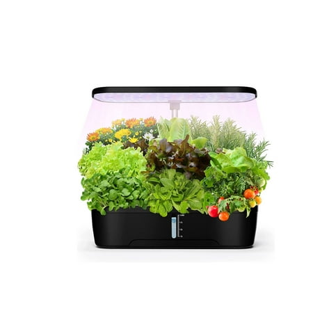 Growing System 12 Pods Plant Germination Kit with LED Full-Spectrum Plant Grow Light Indoor Herb Garden with Quiet Auto Water Circulation System for Home Office Garden Balcony
Growing System 12 Pods Plant Germination Kit with LED Full-Spectrum Plant Grow Light Indoor Herb Garden with Quiet Auto Water Circulation System for Home Office Garden Balcony