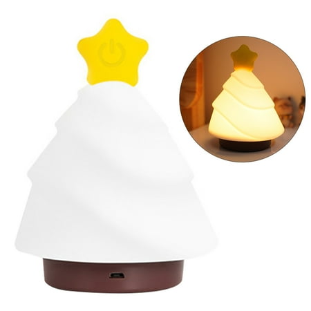 MGStore Night Light Cartoon Style Eye-catching Decorative Energy Saving High Brightness Illumination LED Bulb Christmas Tree Creative Silicone Night Lamp for Table
MGStore Night Light Cartoon Style Eye-catching Decorative Energy Saving High Brightness Illumination LED Bulb Christmas Tree Creative Silicone Night Lamp for Table
