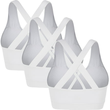 Elbourn Sexy Crisscross Back Bras Women s Strappy Padded Sports Bra for Straps Sports Bras Activewear Workout Clothes Medium Support Yoga Bra with Removable CupsPack of 3
Elbourn Sexy Crisscross Back Bras Women s Strappy Padded Sports Bra for Straps Sports Bras Activewear Workout Clothes Medium Support Yoga Bra with Removable CupsPack of 3