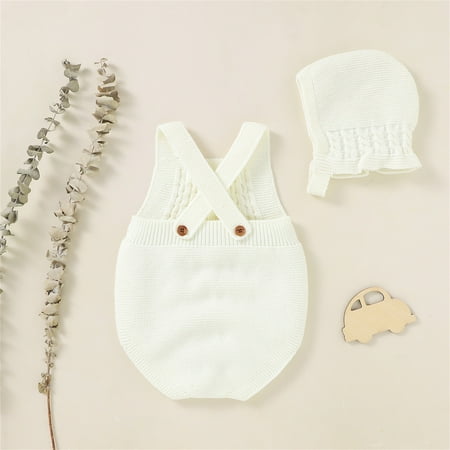 dmqupv Baby Jacket Baby Knit Romper Cotton Sleeveless Boy Girl Sweater Clothes Baby Clothes 9 Months White 6-9 Months
dmqupv Baby Jacket Baby Knit Romper Cotton Sleeveless Boy Girl Sweater Clothes Baby Clothes 9 Months White 6-9 Months
