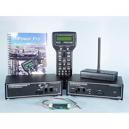 NCE Corporation 5240007 PH10R 10 Amp Radio Starter Set with D408 Decoder