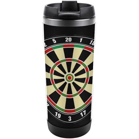 Dart Board Numbers Sports Stainless Steel Tumbler with Lid Double Wall Printed Cup Travel Mug 380ML
Dart Board Numbers Sports Stainless Steel Tumbler with Lid Double Wall Printed Cup Travel Mug 380ML