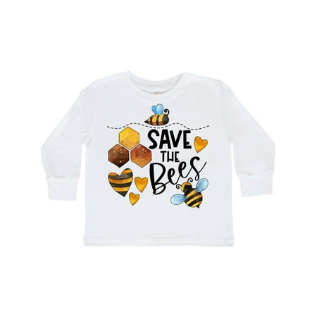 Inktastic Save the Bees Cute Bees and Hearts Gift Toddler Boy or Toddler Girl Long Sleeve T-Shirt
Inktastic Save the Bees Cute Bees and Hearts Gift Toddler Boy or Toddler Girl Long Sleeve T-Shirt