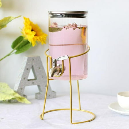 Iron Beverage Dispenser Stand Water Jug Rack 4.7inch Dia. Holder Stand Lemonade Containers Round for Weddings Balcony Porch Pot Planter Holder
Iron Beverage Dispenser Stand Water Jug Rack 4.7inch Dia. Holder Stand Lemonade Containers Round for Weddings Balcony Porch Pot Planter Holder