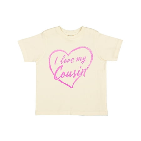 Inktastic I Love My Cousin in Pink Chalk Heart Gift Toddler Boy or Toddler Girl T-Shirt
Inktastic I Love My Cousin in Pink Chalk Heart Gift Toddler Boy or Toddler Girl T-Shirt