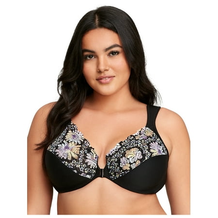Glamorise Full Figure Plus Size WonderWire Front-Closure Bra Underwire #1245
Glamorise Full Figure Plus Size WonderWire Front-Closure Bra Underwire #1245