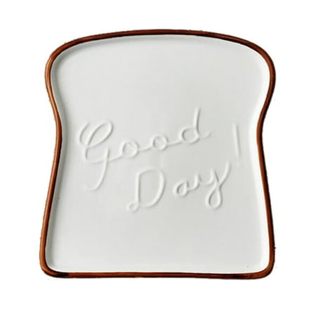 Creative Ceramic Toast Shaped Dinner Plate Sushi Plate Breakfast Dish Noodles Plate Household Tableware for Home Hotel (Random Color)
Creative Ceramic Toast Shaped Dinner Plate Sushi Plate Breakfast Dish Noodles Plate Household Tableware for Home Hotel (Random Color)