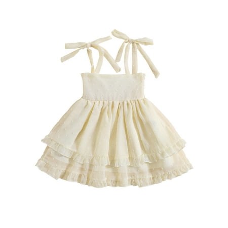 Karuedoo Toddler Baby Girl Ruffle Swiss Dot Strap Tulle Tutu Dress for Princess Beach Holiday Party
Karuedoo Toddler Baby Girl Ruffle Swiss Dot Strap Tulle Tutu Dress for Princess Beach Holiday Party