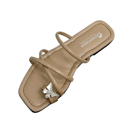 TUOBARR Sandals Women Dressy Summer Flat Women s New Summer Casual Flat Bottomed Flip Flops Beach Sandals Khaki
TUOBARR Sandals Women Dressy Summer Flat Women s New Summer Casual Flat Bottomed Flip Flops Beach Sandals Khaki