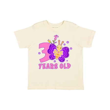 Inktastic 3 Years Old with Butterfly and Flowers Gift Toddler Toddler Girl T-Shirt
Inktastic 3 Years Old with Butterfly and Flowers Gift Toddler Toddler Girl T-Shirt